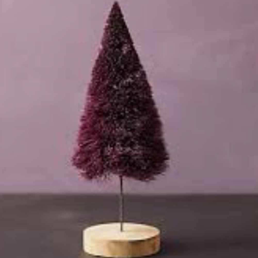 - Anthropologie Sisal Brush Tree 🌲 Purple